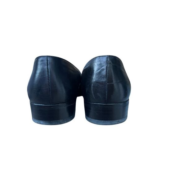 COACH WOMEN’S BLACK LEATHER LOAFERS WOMENS SIZE 6W - Picture 6 of 10